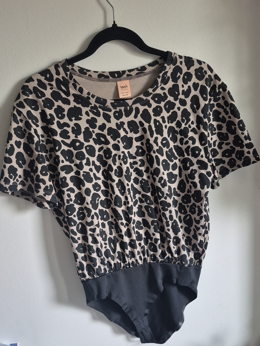 Smash + Tess Leopard Print Bodysuit NWOT